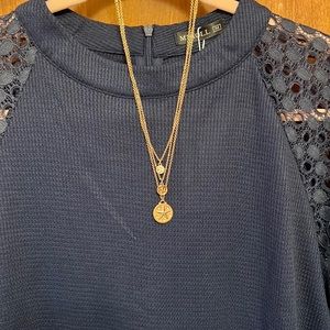 3 in 1 Necklace sand dollar